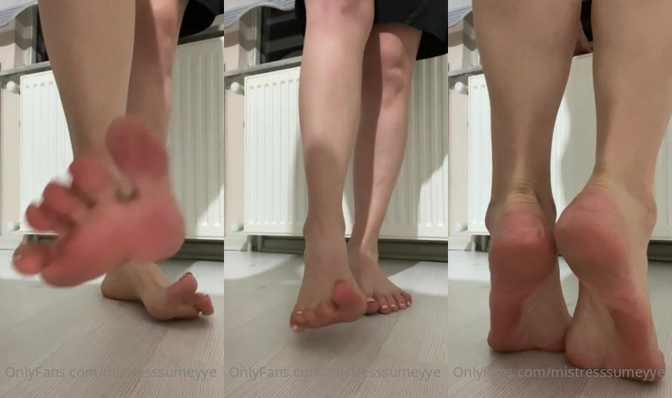Soft footfetish video